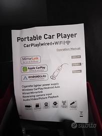 portable car player