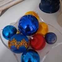 8 palline di Natale Vintage