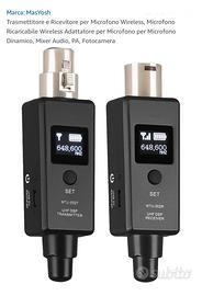 Trasmettitore e Ricevitore per Microfono