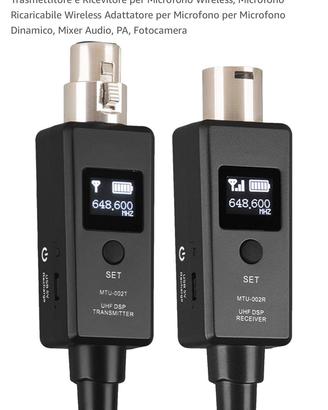 Trasmettitore e Ricevitore per Microfono