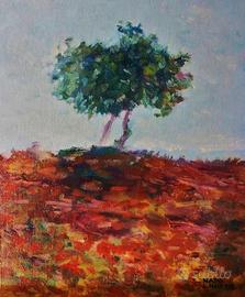 Dipinto ad olio su tavola 18x24