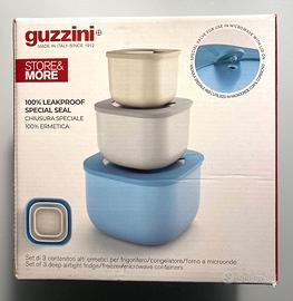 GUZZINI Store&More Set 3 Contenitori Multicolore