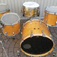 Batteria acustica Pearl GLX 9500 acero vintage '80