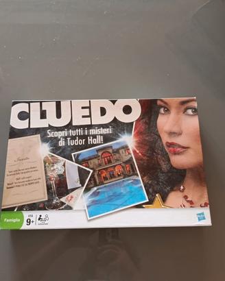 gioco di società cluedo tudor hall hasbro completo