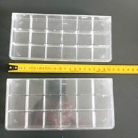 2 contenitori x minuteria da orologiaio/hobby scat