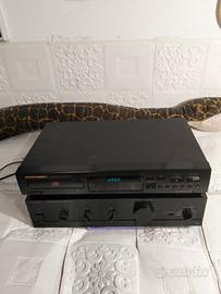 Marantz CD nero + Luxman amplificatore 