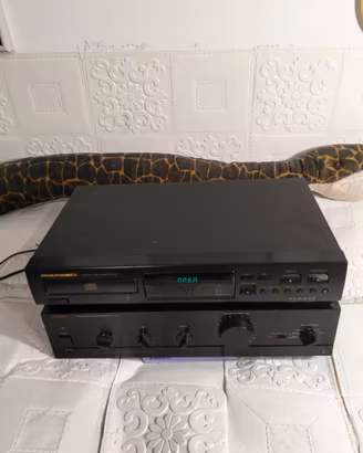Marantz CD nero + Luxman amplificatore 