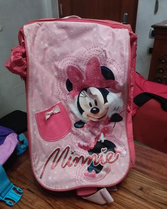 ZAINO TROLLEY MINNIE ROSA
