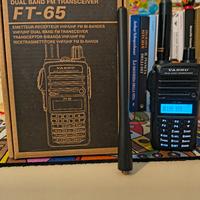 Yaesu FT 65 bibanda portatile 