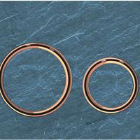 Placca Sigma 50 Round Ardesia Mustang Oro rosso