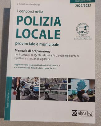 Manuale concorsi  Polizia Locale Alpha Test 