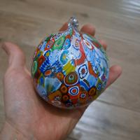 Palla di Natale in vetro di Murano