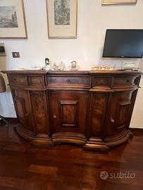 Credenza Antica in Radica di Noce