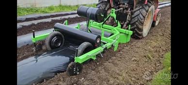 Pacciamatrice baulatrice stendi nylon telo nuova 