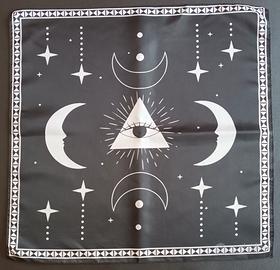 Tovaglia Lettura Tarot Piramide con Occhi NUOVO