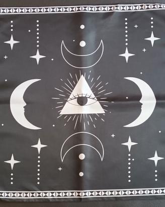 Tovaglia Lettura Tarot Piramide con Occhi NUOVO