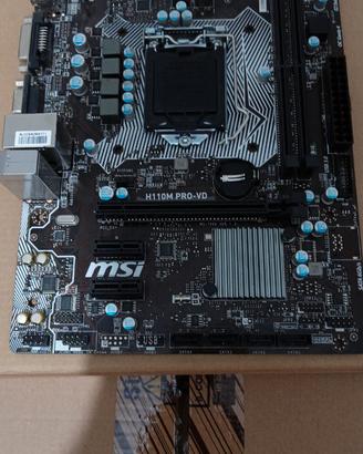 MB Scheda Madre MSI H110M PRO-VD (Non Funzionante)