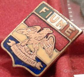 Spilla Fiume D'Annunzio Indeficienter Rara Legione