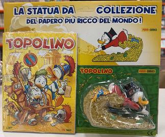 Topolino 3677 con statuina Zio Paperone