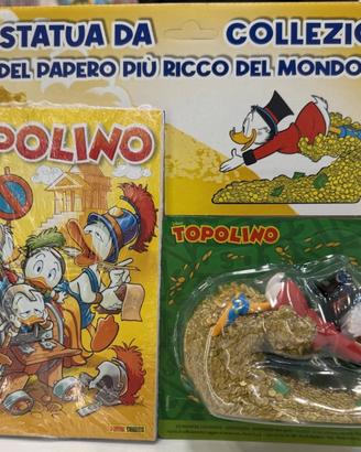 Topolino 3677 con statuina Zio Paperone