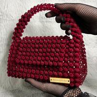 Borsa fatta di perline