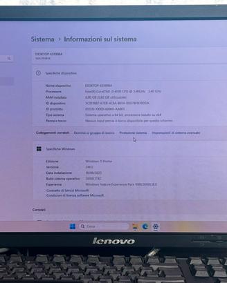 Computer lenovo completo