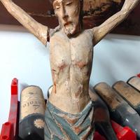 Gesù Cristo ligneo XVII secolo 