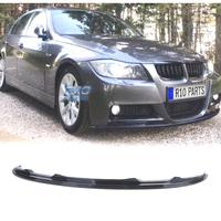 SPOILER LIP BMW E90 E91 08-12 LOOK M NERO LUCIDO