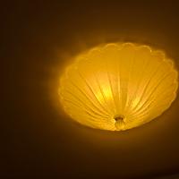 Plafoniera da soffitto diametro grande di Murano