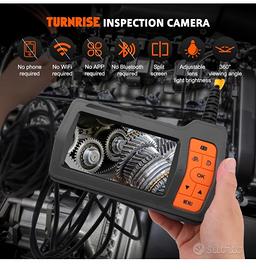 TURNRISE Tripla Lente Endoscopio Telecamera Endosc