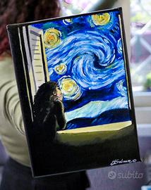 Dipinto notte stellata