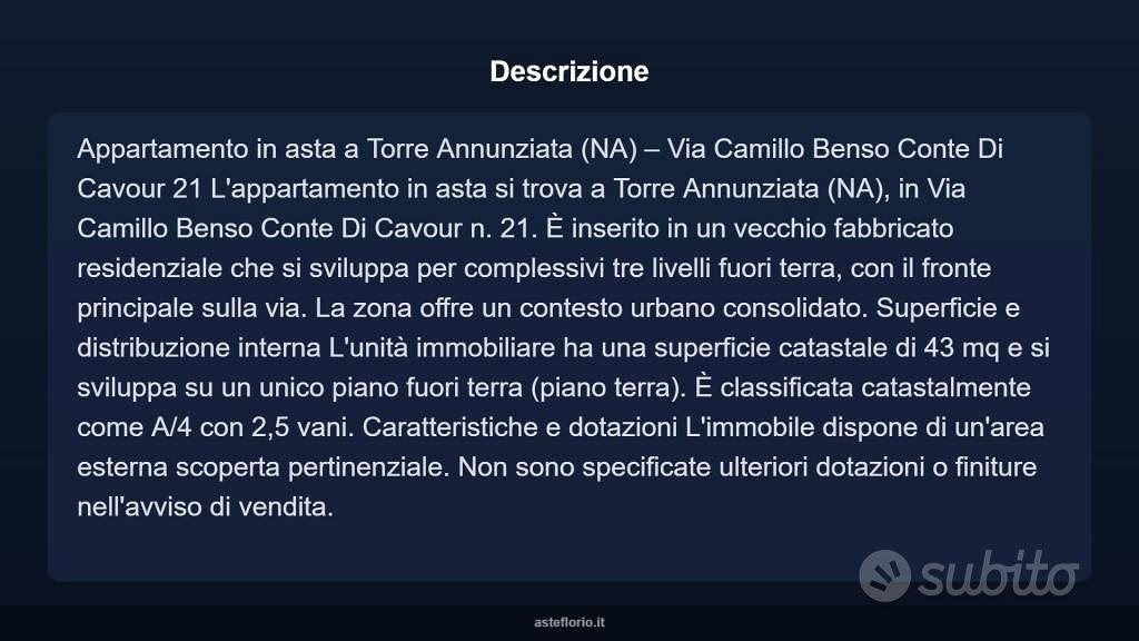 Appartamento – Torre Annunziata, Rione Carceri - Vista 3
