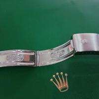 Cinturino Rolex In cocco con clasp Ref. 62523 H14