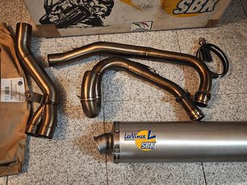 scarico sv 650 completo omologato