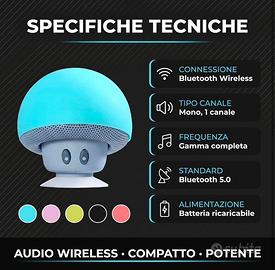 Casse bluetooth a fungo