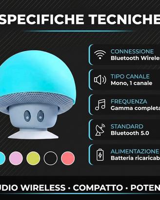 Casse bluetooth a fungo