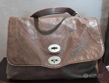 Postina Zanellato media marrone originale Borsa