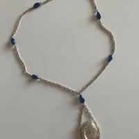 Collana Orologio Vintage Argento Anni 50