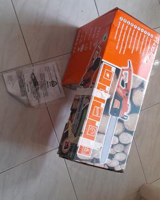 Motosega Elettrica Nuova mai usata