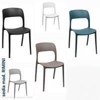 sedia rimini in polipropilene arredo interno ester