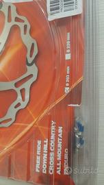 Mtb Disco freno Braking 203mm nuovo mai usato