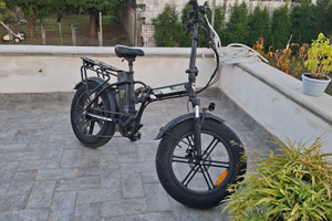 Bici elettrica 750 watt (aggiunti 250 watt 1000)