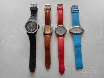 Orologi quarzo 4pz.