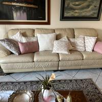 Divano in pelle 4 posti