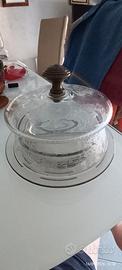 formaggiera burreria vintage anni 30-40