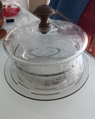 formaggiera burreria vintage anni 30-40