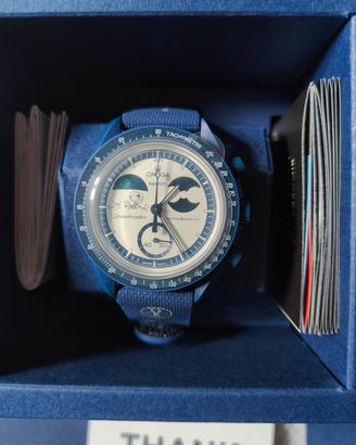 Swatch Omega MoonSwatch Earthphase Moonshine Gold