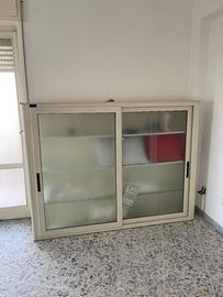 armadio mobile alluminio anodizzato