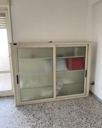 armadio mobile alluminio anodizzato