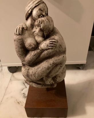 Scultura Vincenzo MUSSO_ceramica di Caltagirone